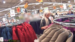 18 year old blond with big tits Aislin wets and fingers her pink slit in a tub